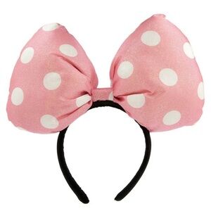 Disney Pink Polka Dot Bow Headband